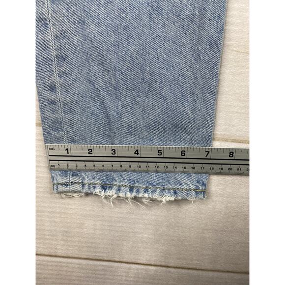 Citizens of Humanity Jeans Charlotte Womens Sz 29 Button Fly Distressed Denim - Picture 9 of 13